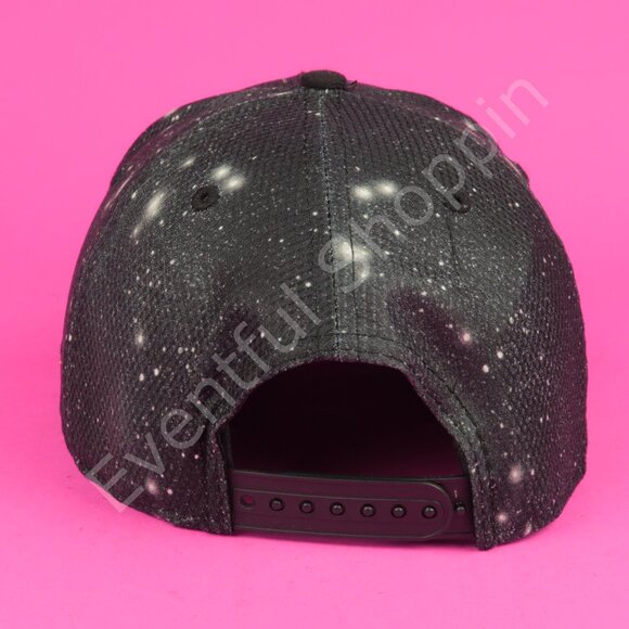 New Era Atlanta Braves Star Wars Death Star 9Fifty Snapback Hat in Black / Gold - Picture 4 of 9